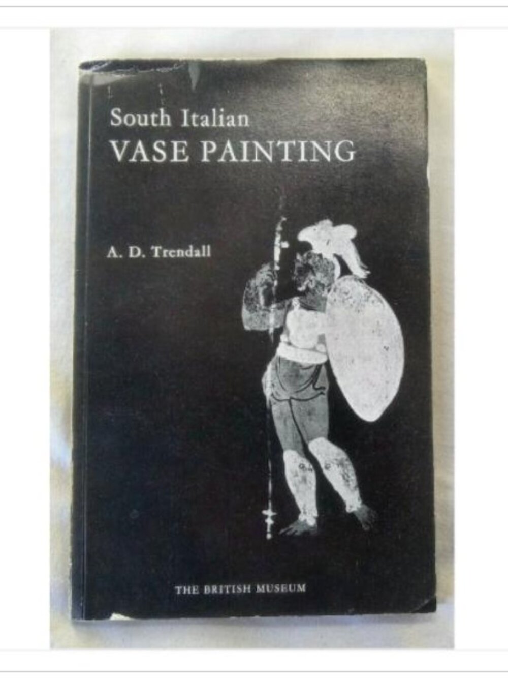 South Italian Vase Painting A. D. Trendall 1966 Paperback Book Vintage Novel